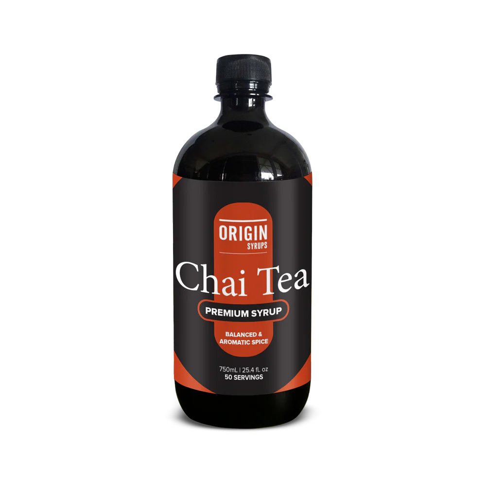 Chai Tea Flavoured Syrup by Origin Tea - Danes Coffee Roasters