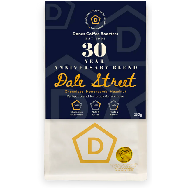 Dale St - 30 Year Anniversary Blend - Danes Coffee Roasters