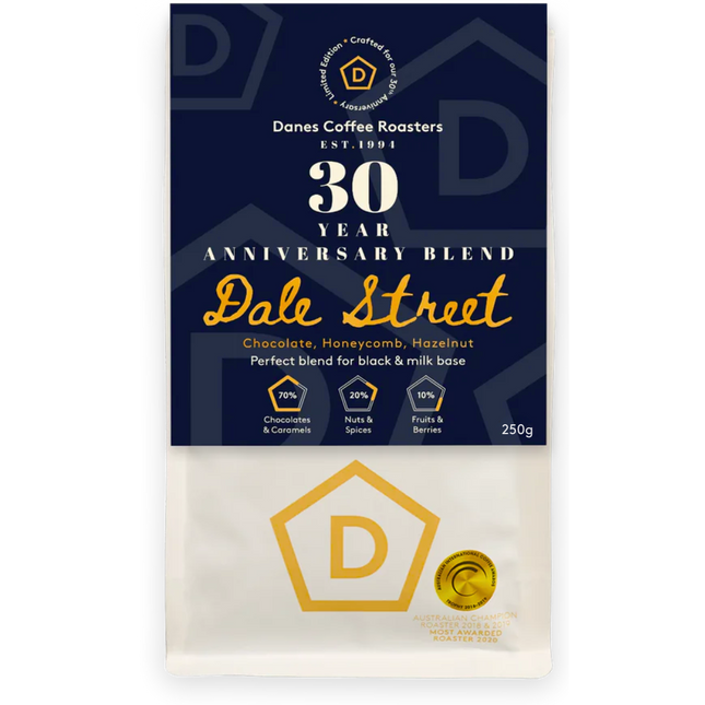 Dale St - 30 Year Anniversary Blend - Danes Coffee Roasters