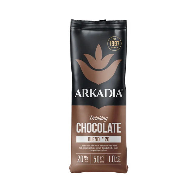 Arkadia Cocoa Chocolate 1kg - 20%