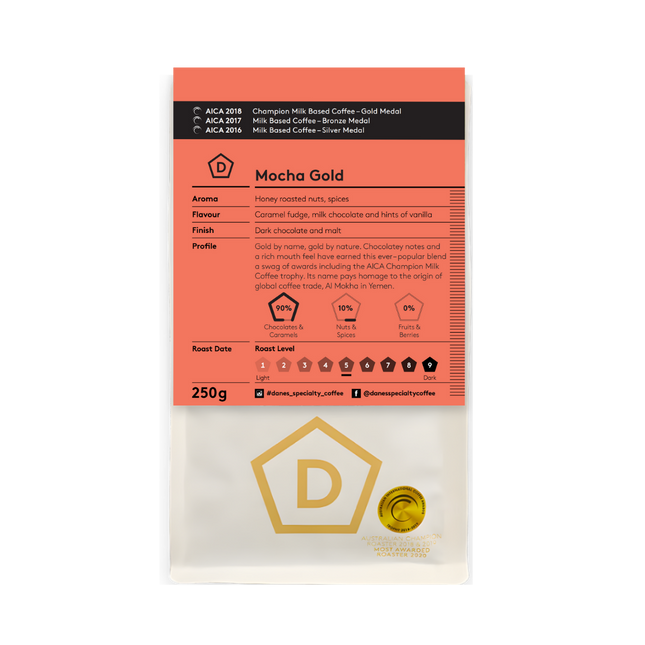 Mocha Gold Danes Specialty Coffee