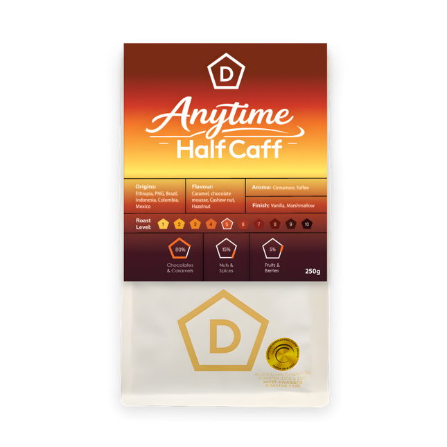 Anytime Half Caff - Danes Coffee Roasters