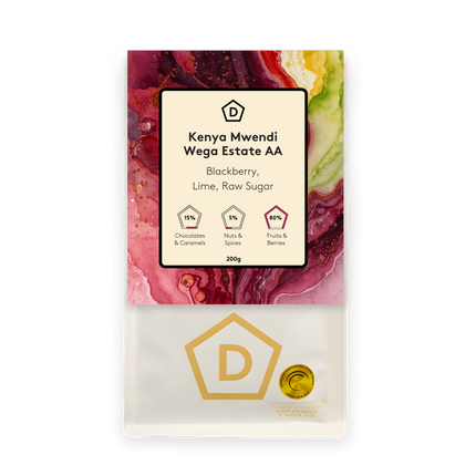 Kenya Mwendi Wega Estate AA - Danes Coffee Roasters