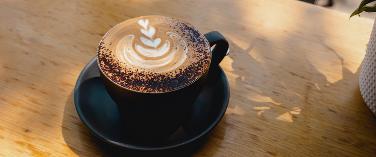 Coffee with designs