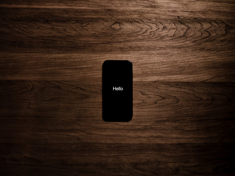 Black smarthphone