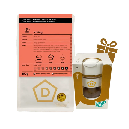 Keep Cup Bundle - 1kg Viking - Danes Coffee Roasters
