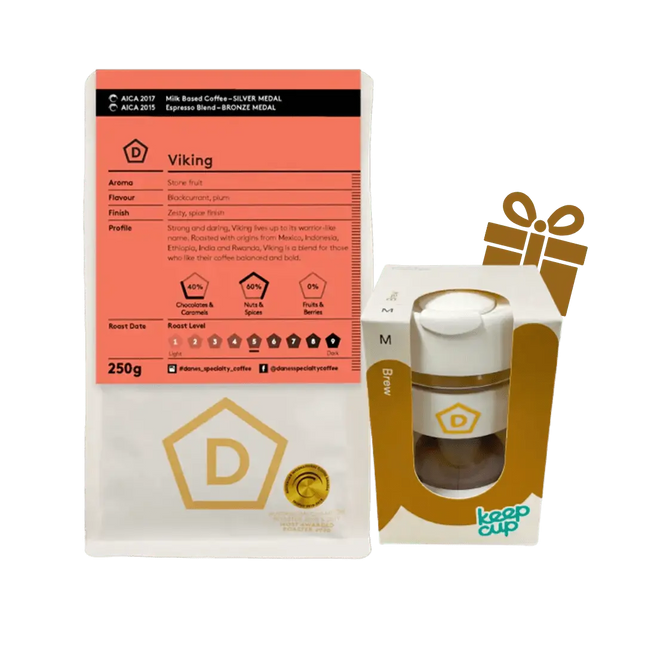 Keep Cup Bundle - 1kg Viking - Danes Coffee Roasters