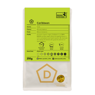 Caribbean 100% Organic - Danes Specialty Coffee