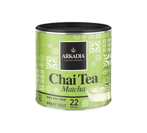 Arkadia Chai Latte Green Tea Matcha 440g - Danes Specialty Coffee